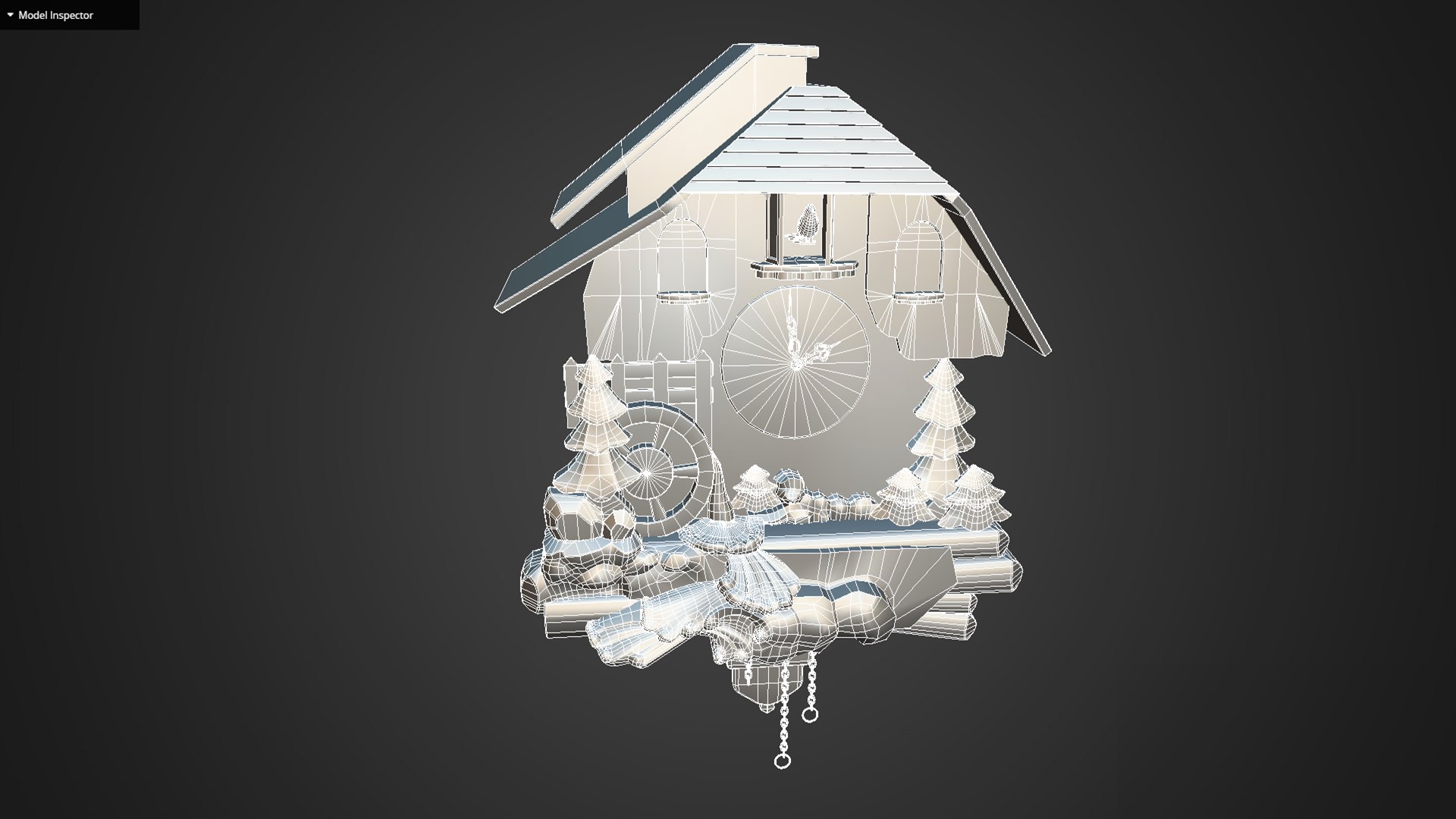 3D Game Ready Wall Clock - TurboSquid 2074017