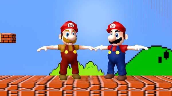 modelo 3d Super Mario - TurboSquid 738717