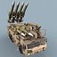 3d russian sa-17 buk-m2e