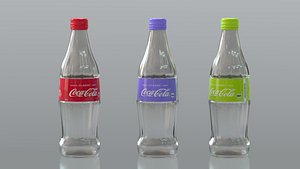 coke bottle 3D model