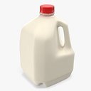 Plastic Milk Bottle Generic