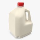 Plastic Milk Bottle Generic