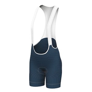 Bib Short Woman 3D