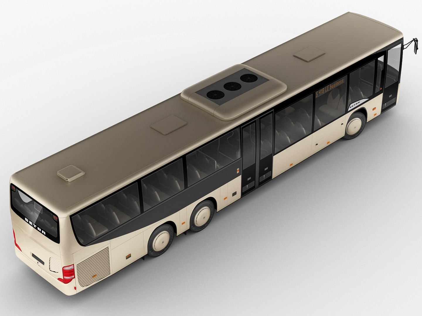 Setra S 418 3D Model - TurboSquid 1151838