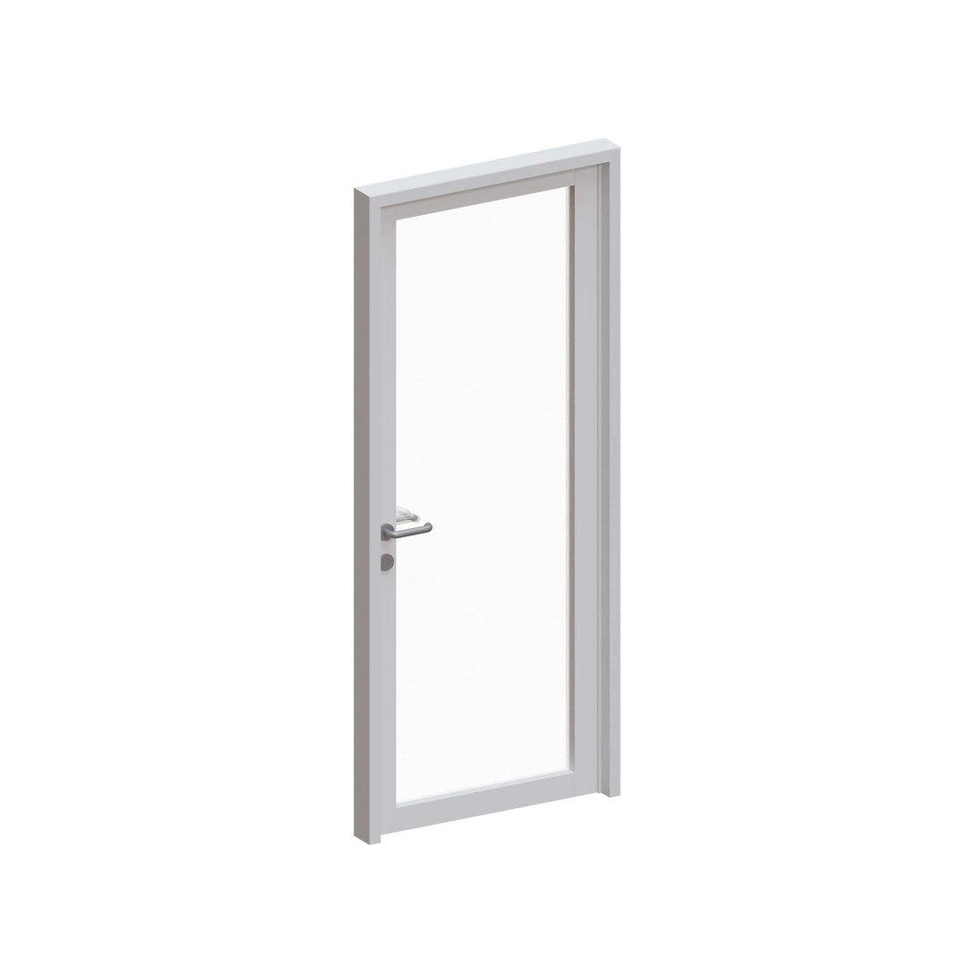 09 Single Framed Glass Door 3D Model - TurboSquid 2119920
