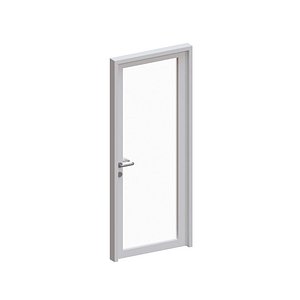 09 Single Framed Glass Door