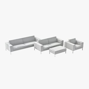 3ds max niels neo sofa couch