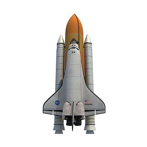 3d model nasa space shuttle atlantis