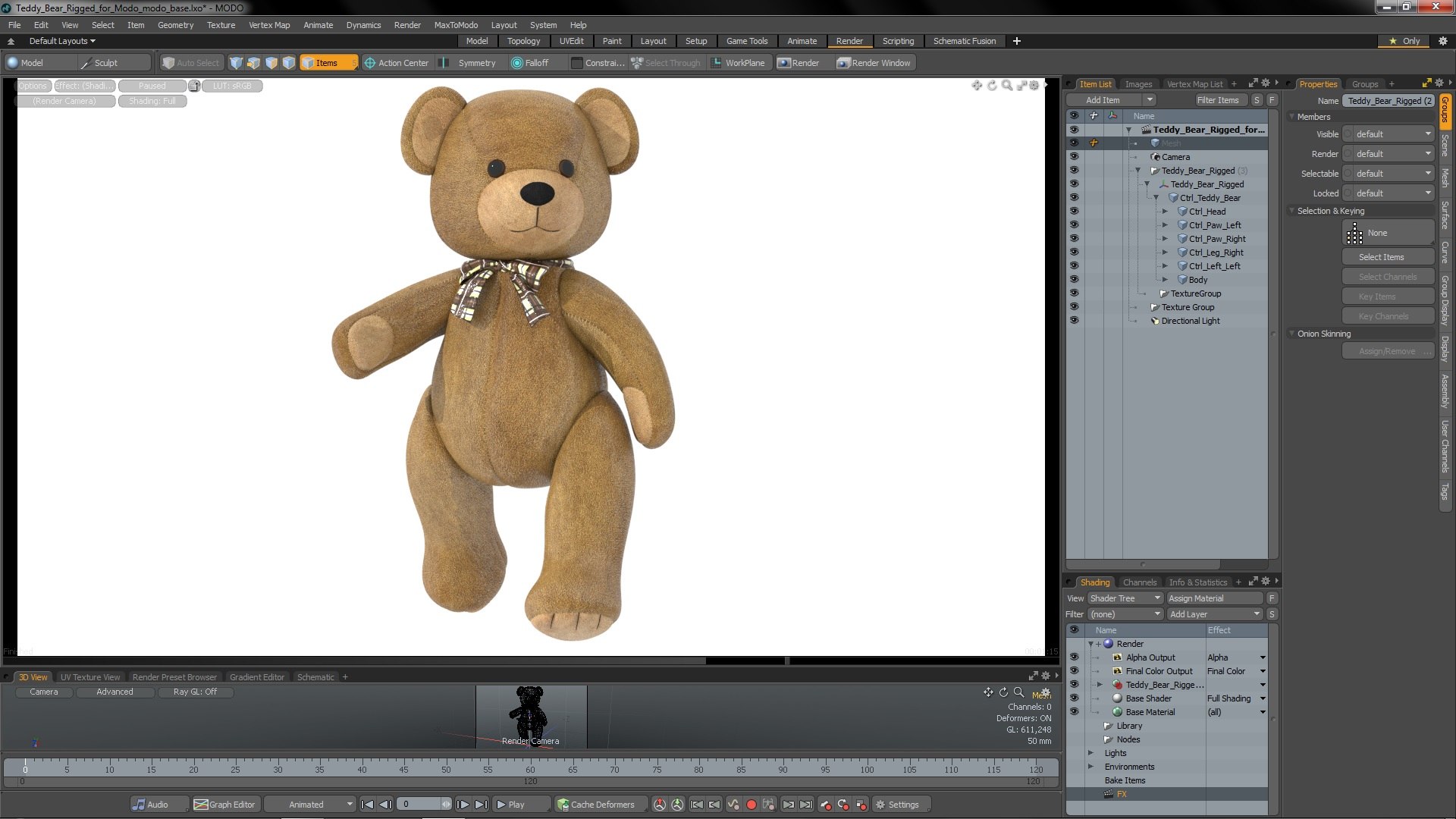 3D Teddy Bear Rigged for Modo model https://p.turbosquid.com/ts-thumb/Ao/kaw3xE/xy/teddybearriggedformodovray3dmodel032/jpg/1659943857/1920x1080/fit_q87/6dd8163bfc5fc1b7e24dfd23e664994ee10a90f2/teddybearriggedformodovray3dmodel032.jpg