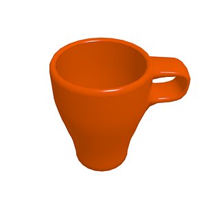 coffe cup 3d obj