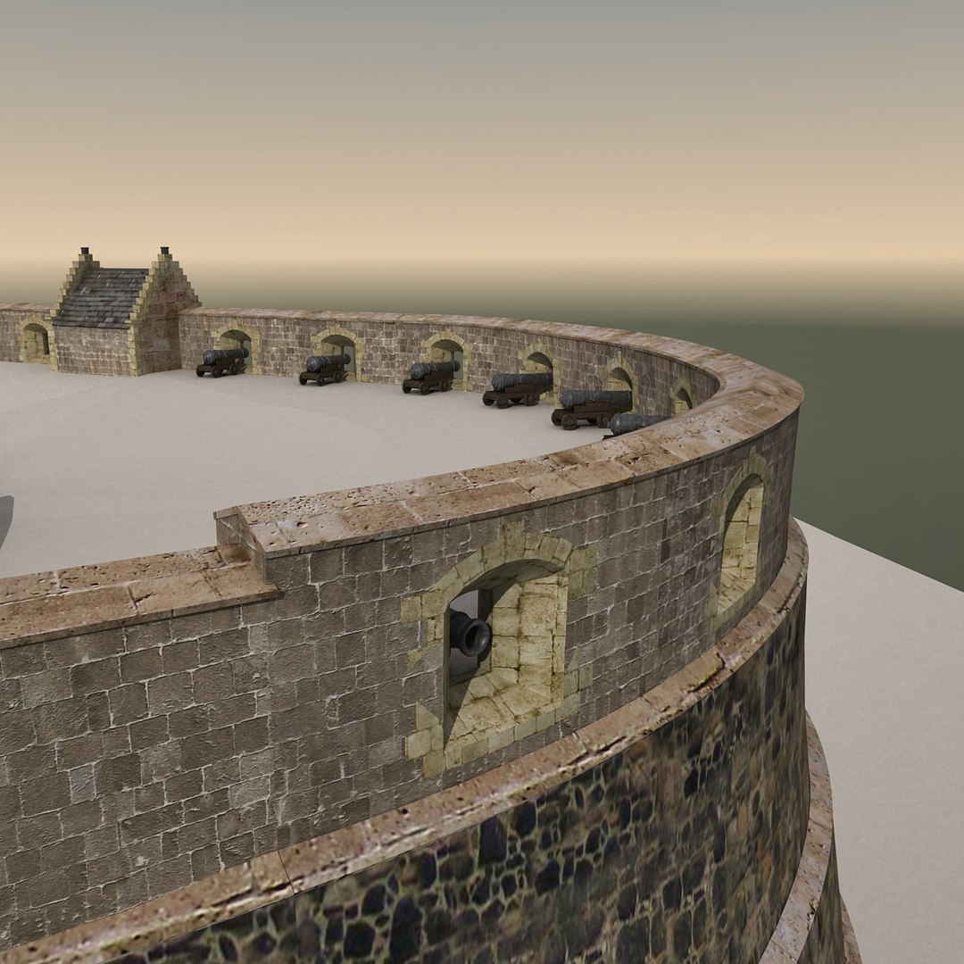 3d Edinburgh Castle Model