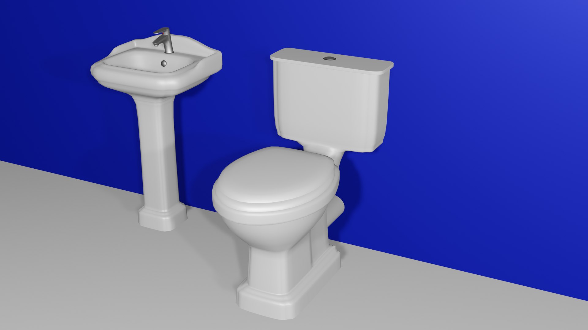 Bathroom WC 3D model TurboSquid 2026946