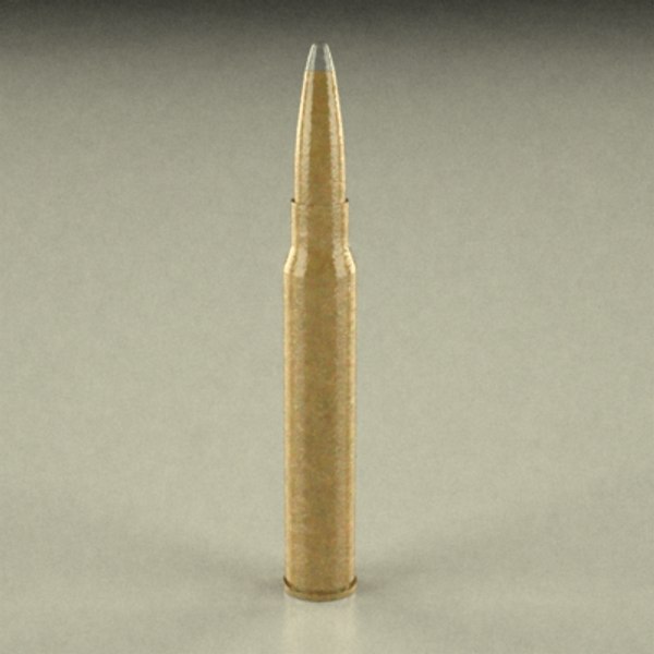 3d model bullet