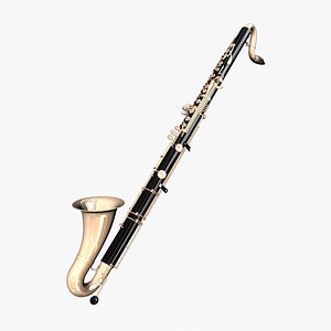 3D Bass Clarinet