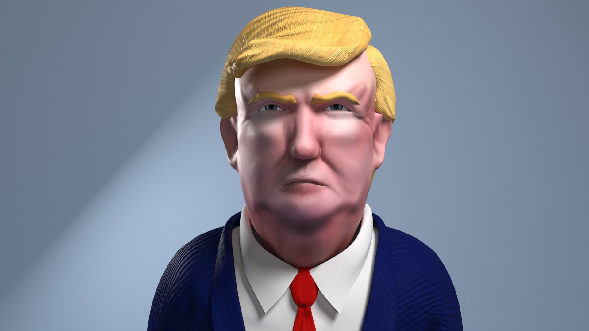 3D cartoon donald trump https://p.turbosquid.com/ts-thumb/Ao/yvFEgY/M9YRM8s6/14/jpg/1602441376/1920x1080/fit_q87/0a94cdf52a7be6b87412c2e6c4768b32e1d0c00f/14.jpg