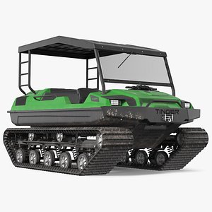 Dirty Tinger Track Vehicle Rigged