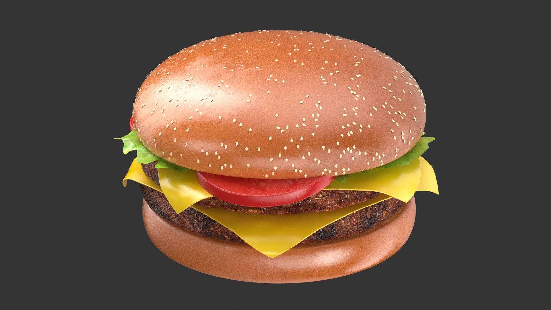 Detailed Burger Box 3D Model - TurboSquid 2198623
