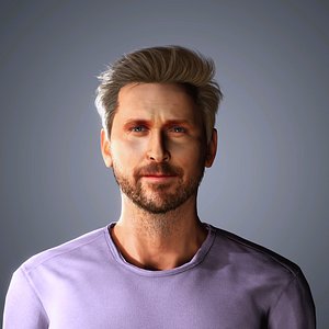 Ryan Gosling 3D Model 3D model
