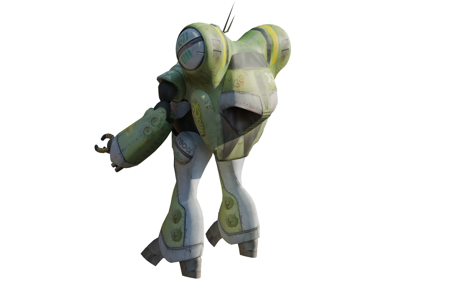 Queadluun-Rau Battle Suit 3D Model - TurboSquid 1873816