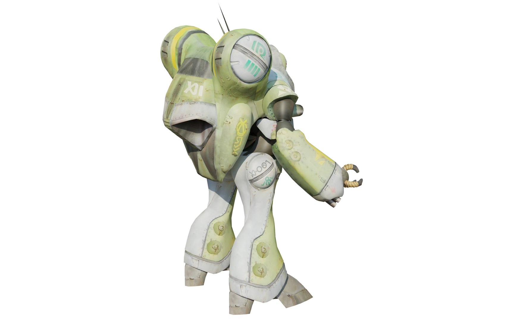 Queadluun-Rau Battle Suit 3D Model - TurboSquid 1873816