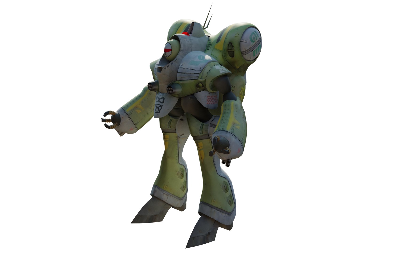 Queadluun-Rau Battle Suit 3D Model - TurboSquid 1873816