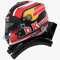 Daniil Kvyat 2017 style Racing helmet