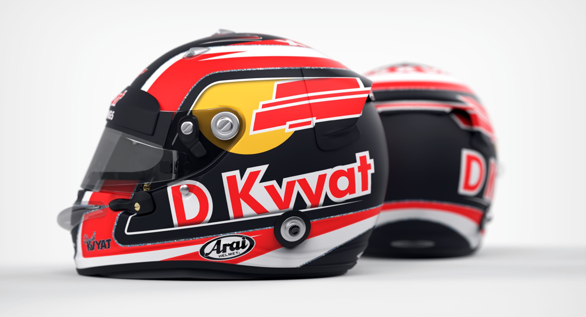 Kvyat helmet best sale