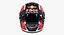Daniil Kvyat 2017 style Racing helmet