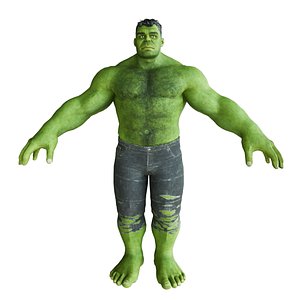 3D The Hulk