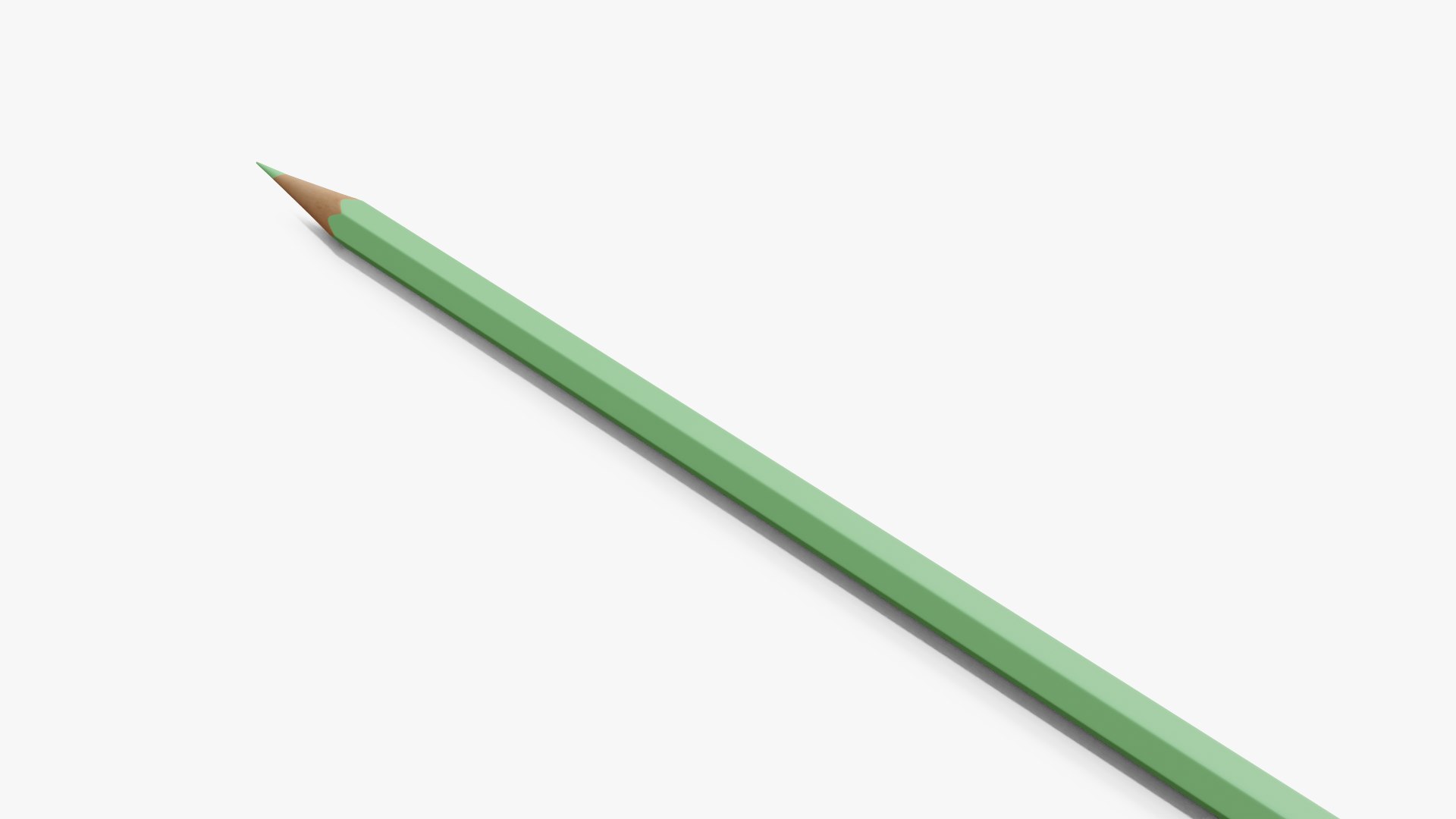 3D Light Green Pencil model https://p.turbosquid.com/ts-thumb/Ap/Mx0UER/3W/diffuse_07/png/1719822730/1920x1080/fit_q87/9a328eca9949c088ea4e52bdab89257e306c24e1/diffuse_07.jpg