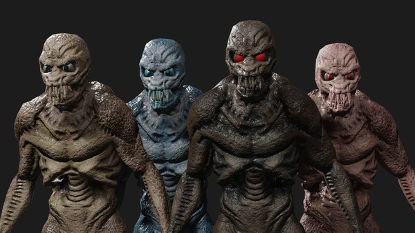 动画3d外生的模型