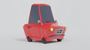 cartoon car