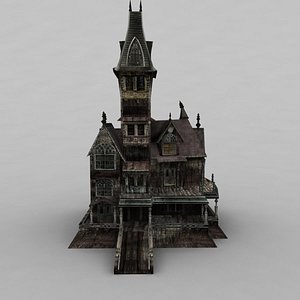 house haunted 3d max