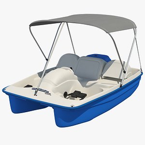 pedal boat canopy 3D