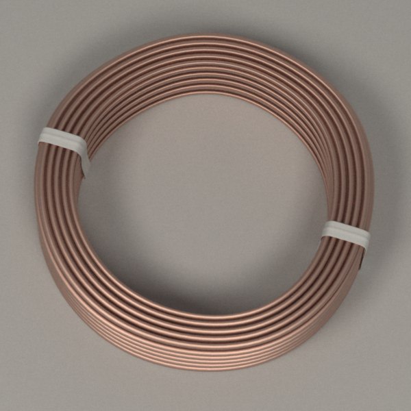 3d model metal wire