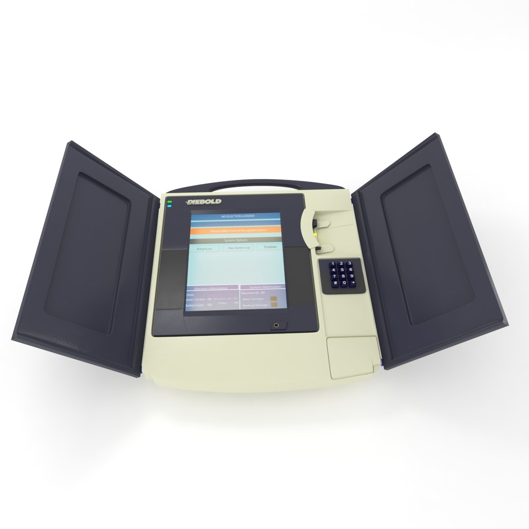 election voting machine 3D model https://p.turbosquid.com/ts-thumb/Ap/byA5uh/w2DsTAOp/voting_machine_07/jpg/1595953755/1920x1080/fit_q87/f02efeab21f01d32b81d80154bbca8e3e2776eb5/voting_machine_07.jpg