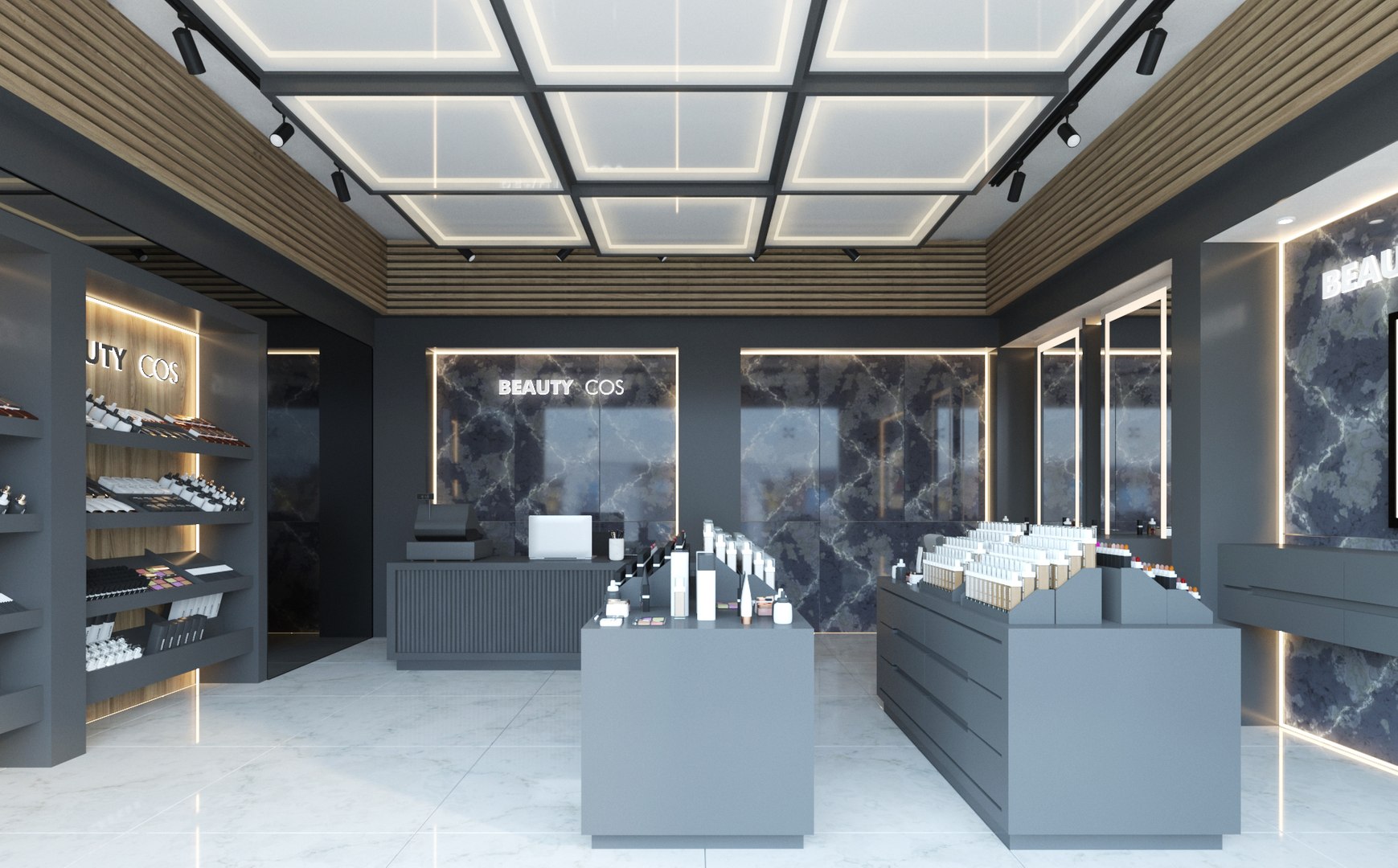 Cosmetics Store Interior 3D Model - TurboSquid 1774454