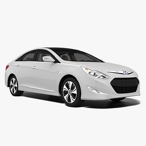 3D model Hyundai Sonata hybrid
