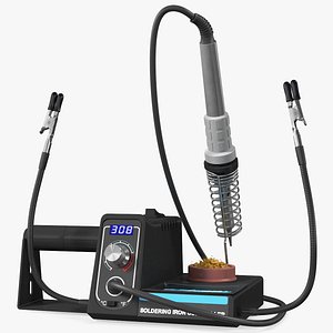 Digital Soldering Iron Station Set