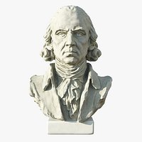 James Madison 4th President of United States 3D Model