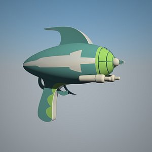gun raygun 3D model
