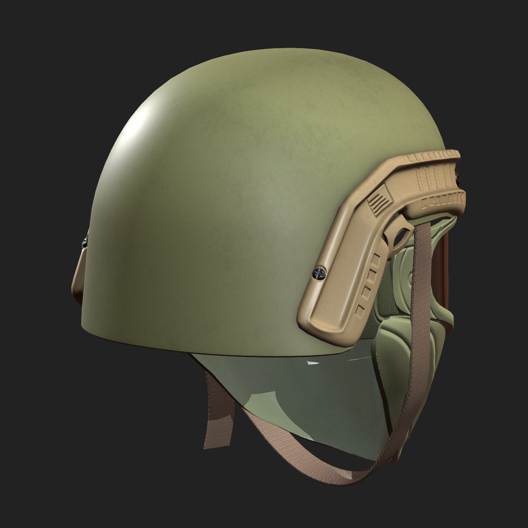 3D Helmet Mask Sci Model - TurboSquid 1561594