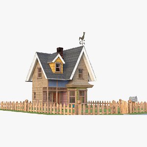 3D model Toon Up House
