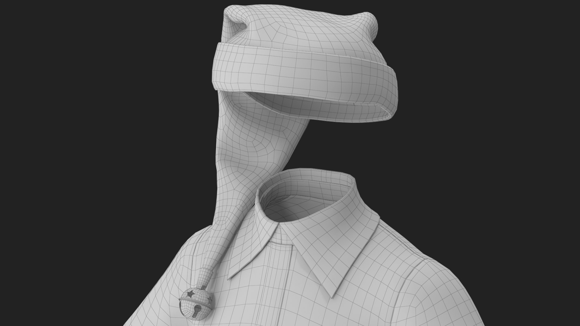 3D Christmas Elf Costume with Bells Male 3 model https://p.turbosquid.com/ts-thumb/Aq/6VN7be/F5/wireframe_14/jpg/1754977045/1920x1080/fit_q87/eeb438a5873cf1d2b4c284a5ccbc308f0478276c/wireframe_14.jpg