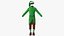 Christmas Elf Costume with Bells Male 3