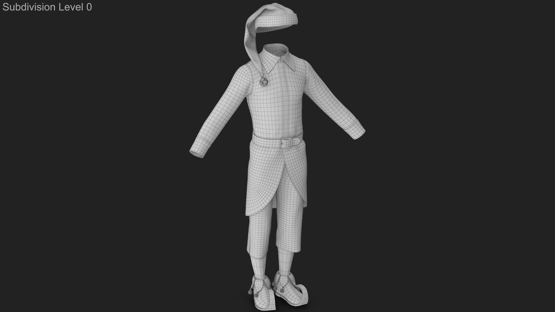 3D Christmas Elf Costume with Bells Male 3 model https://p.turbosquid.com/ts-thumb/Aq/6VN7be/eT/wireframe_00/jpg/1754977038/1920x1080/fit_q87/2b82a8d2310fed3a4601325bc8a042c0cb6c8212/wireframe_00.jpg
