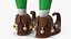 Christmas Elf Costume with Bells Male 3