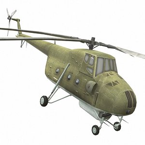 3D model mi copter helicopter