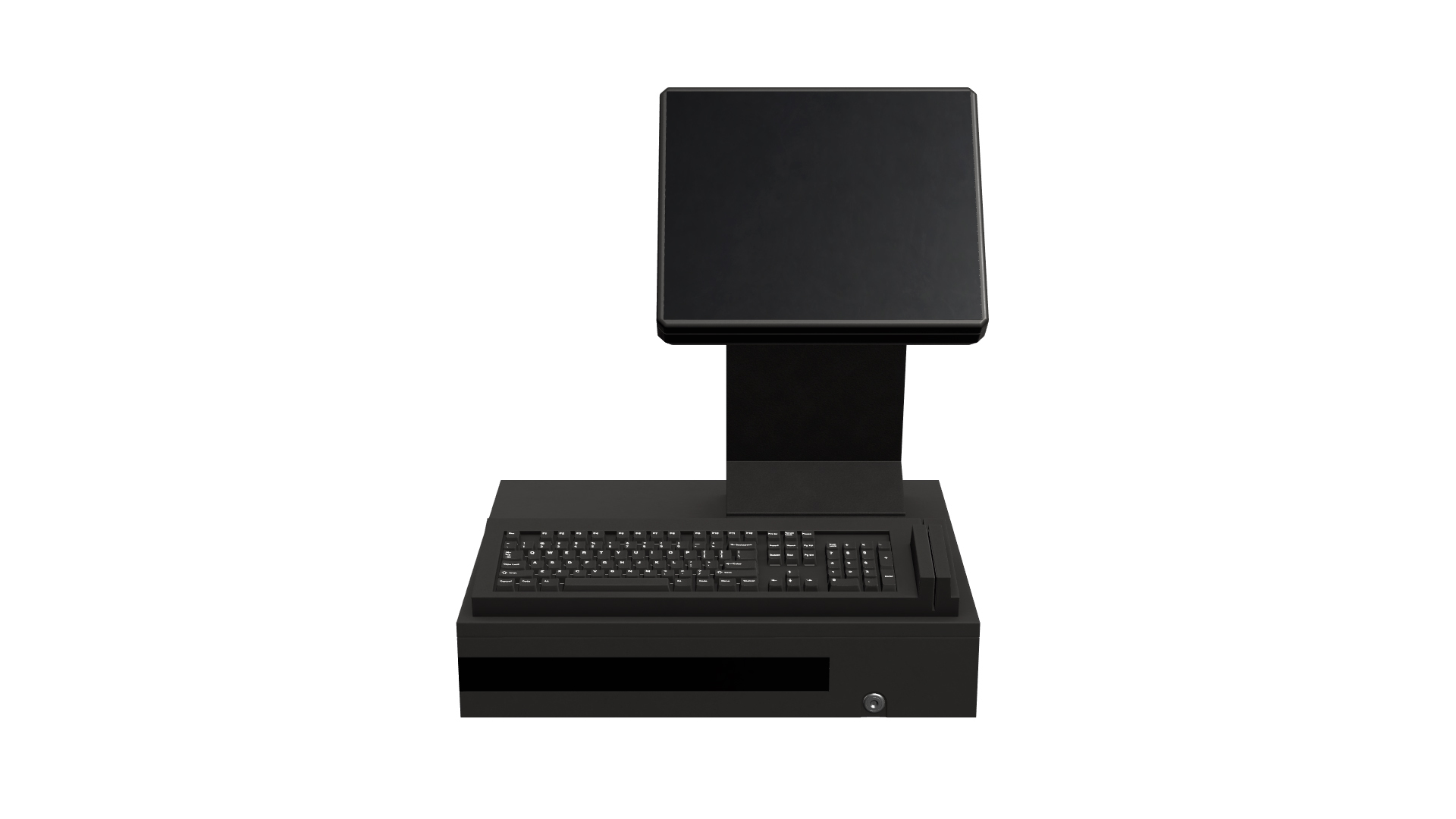 Modern POS System 3D Model - TurboSquid 2485313