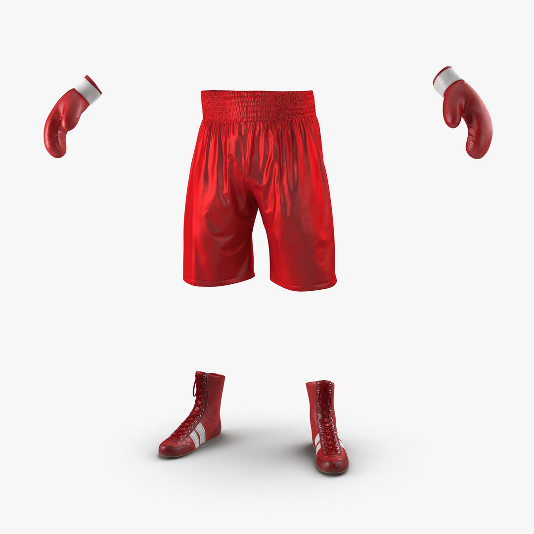Boxing Gear 2 3D model preview